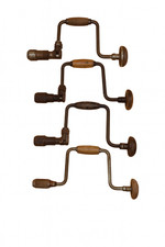 #B Vintage Hand Brace Lot (4