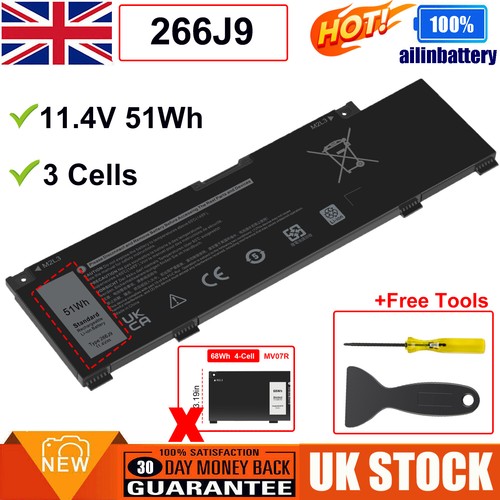 266j9 battery for - 266j9, dell