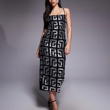 ASOS DESIGN Embellished Midi