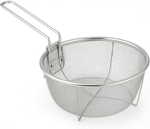 Round fryer basket - fryer, with
