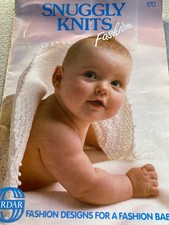 Sirdar Snuggly Knits Fashion Book 170 Baby Patterns Jackets, Dress, Shawl Toys