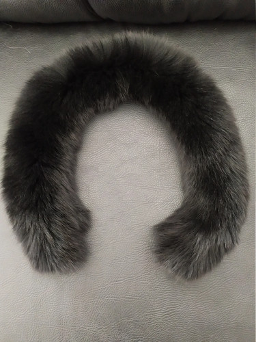 Real fox fur - fur, hood