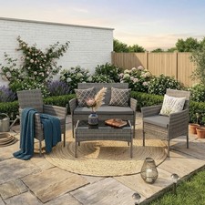 Rattan Garden Furniture Set 4