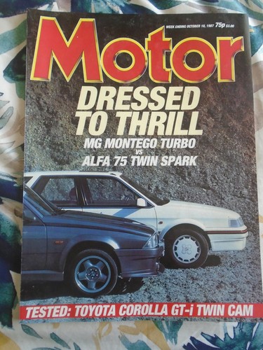 Motor oct 1987 - 10, toyota