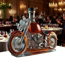 Motorcycle whiskey decanter - motorcycle,