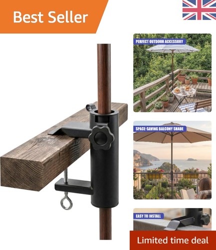 Metal balcony parasol clamp - metal,
