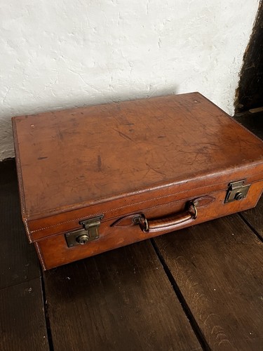 Antique large leather - antique,