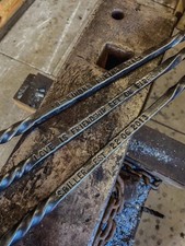 Personalised Fire rake – Hand Forged by Blacksmith in UK