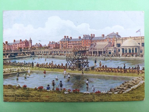 Post card salmon - post,