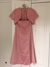 Pink Strapless Bridesmaid