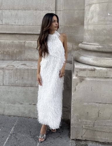 Zara halter neck dress - m,,