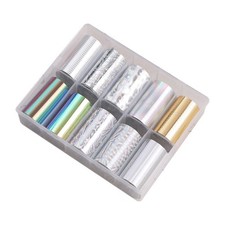 10 Rolls Nail Foils Polish