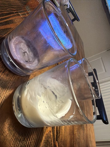 Very good glass candle jars - 3,