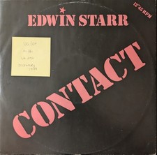 Edwin Starr Contact / Working Song Vinyl Record VG/G+ BTCL2396 1978 