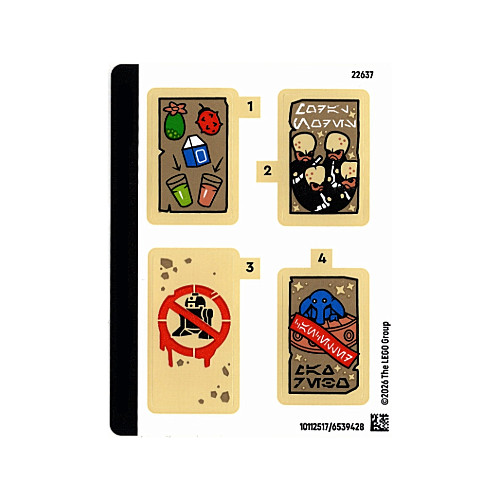 Lego sticker sheet for - sticker,