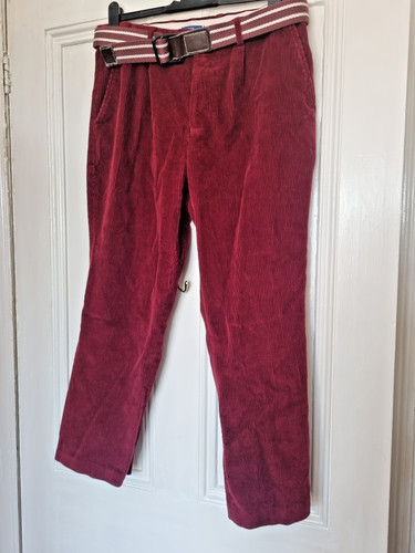 Cotton traders mens wine - mens, red