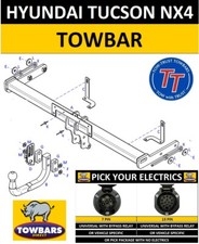 Swan neck towbar for hyundai - neck,