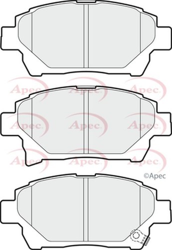 Apec brake pads - apec,