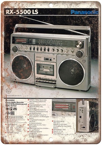 Panasonic 5500 boombox - rx-5500, ls