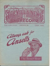 Aston Villa v Blackburn Rovers