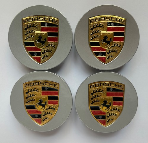 Porsche oem center hub caps - 4,