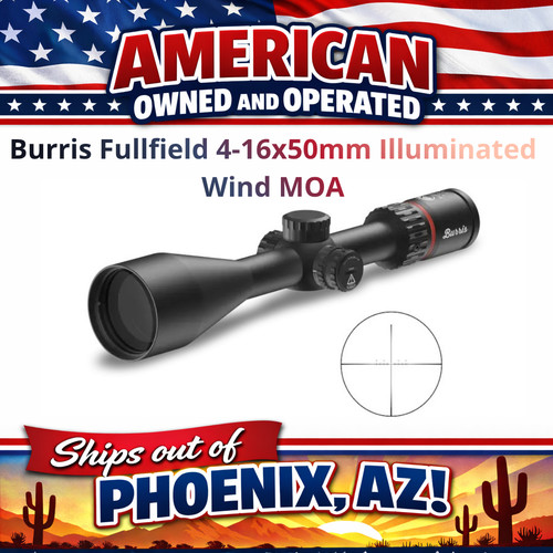Burris fullfield 16x50mm - fullfield, 4-16x50mm