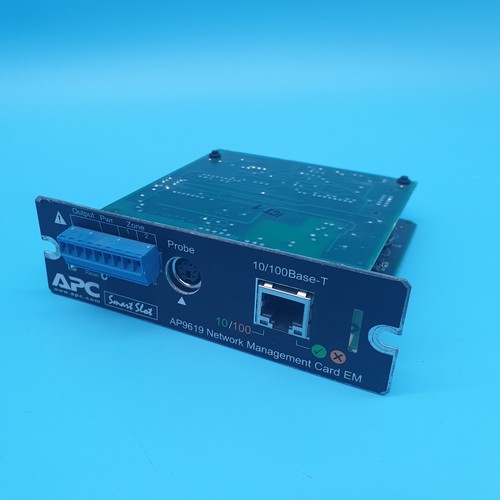 Apc smartslot ap9619 network - apc,