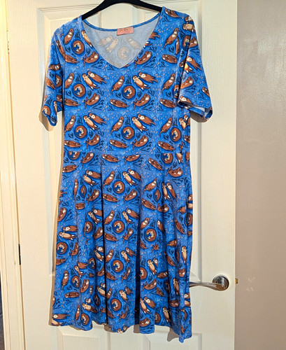Popsy blue otter - popsy, print