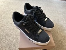 Carvela black trainers size 5