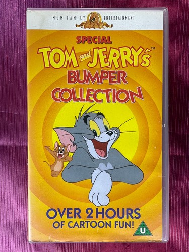 Tom jerry bumper vhs - vhs, video