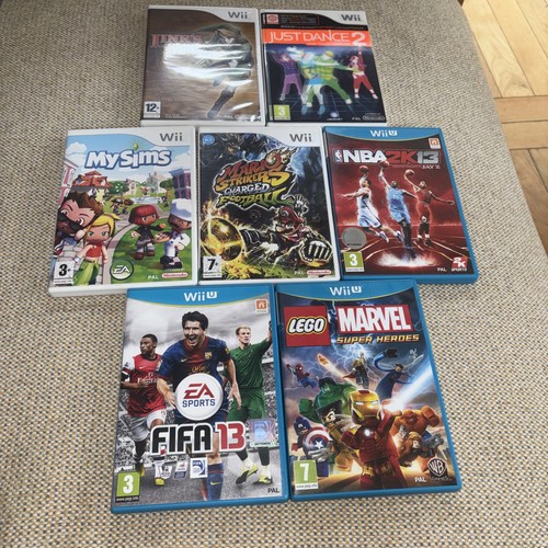 Wii game bundle - game, x