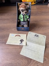 Compare The Meerkat Maiya in box with certificate and letter