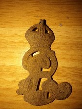 Edward VII Cap Badge Pre 1902