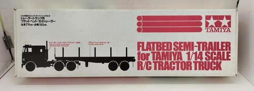 Tamiya flatbed semi trailer - flatbed, semi-trailer