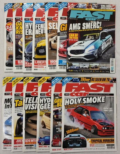Fast car magazine - car, full
