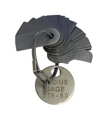 ENGINEERS RADIUS GAUGE 0.75 -