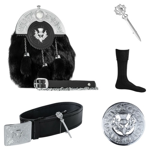 Scottish thistle pieces - scottish, 6