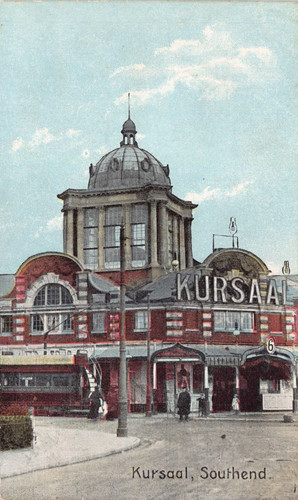 Postcard kursaal amusement - -,