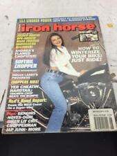 Iron Horse Vol 19 No 6 USA Custom Bike Mag June  Softail Chopper 3784 M30