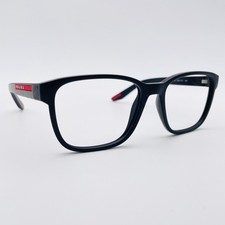 PRADA eyeglasses MATT BLACK SQUARE glasses frame MOD: VPS 06T DG0-1O1