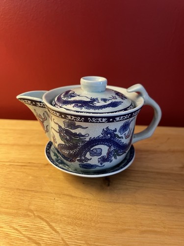 Chinese porcelain dragon tea - chinese,