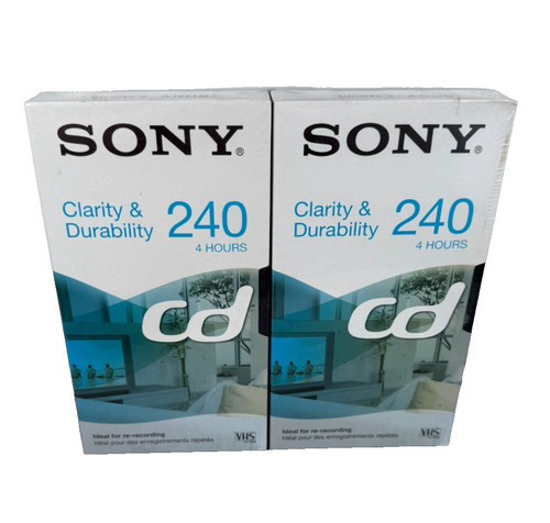 Sony 240 vhs - 2,