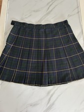  Ladies Mini  Tartan Kilt/Women Skirt 15 inches length UK 8 