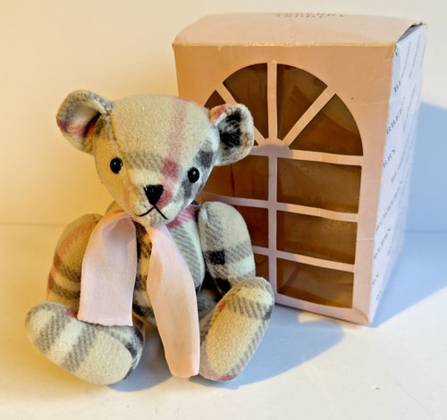 Burberry teddy bear with - burberry,