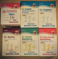 CGP: 11+ CEM TEST 9-11YRS 6x