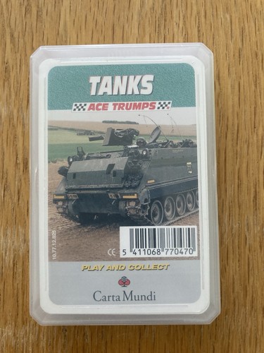 Ace trumps tanks card game - trumps,,