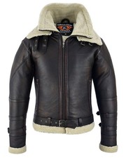 Men's Aviator Bomber Sheepskin