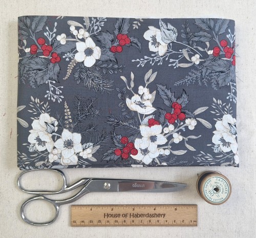 Christmas fabric remnant - fabric,