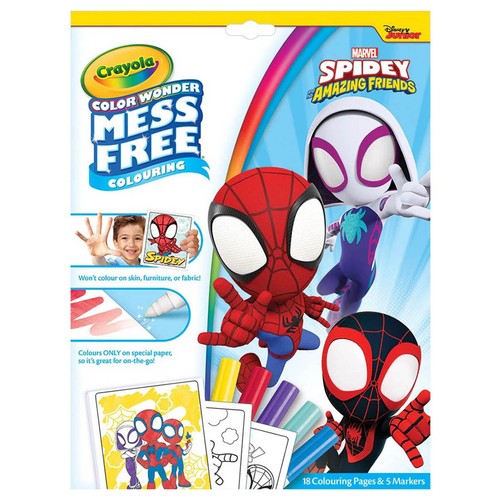 Crayola spider man colour - crayola,