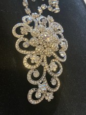 Quality SNK Swarovski Crystal Chocker Statement Piece Necklace 